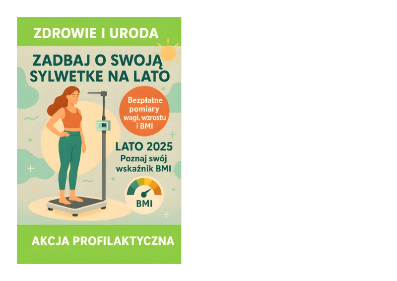 ZADBAJ O SWOJĄ SYLWETKĘ NA LATO!  Mobilna waga odwiedzi Twoją miejscowość!